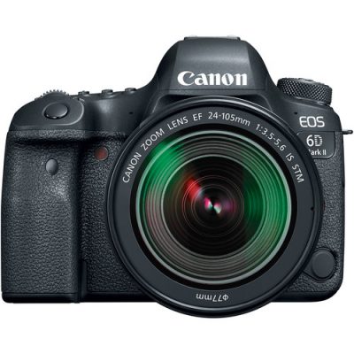 Canon EOS 6D Mark II DSLR Camera with 24-105mm F3.5-5.6 IS STM Lens