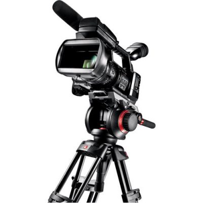 Manfrotto 504HD Head With 546GB 2 Stage Aluminum Tripod System