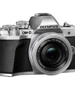 Olympus OM-D E-M10 Mark III Mirrorless Micro Four Thirds Digital Camera with 14-42mm EZ Lens (Silver)