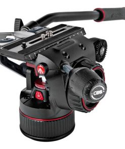 Manfrotto Nitrotech N8 Fluid Video Head And 536 Carbon Fiber Single Leg Tripod