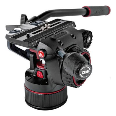 Manfrotto Nitrotech N8 Fluid Video Head And 536 Carbon Fiber Single Leg Tripod