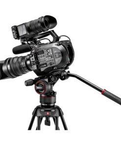 Manfrotto Nitrotech N8 Fluid Video Head And 536 Carbon Fiber Single Leg Tripod