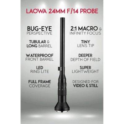 Laowa 24mm f/14 Probe Lens
